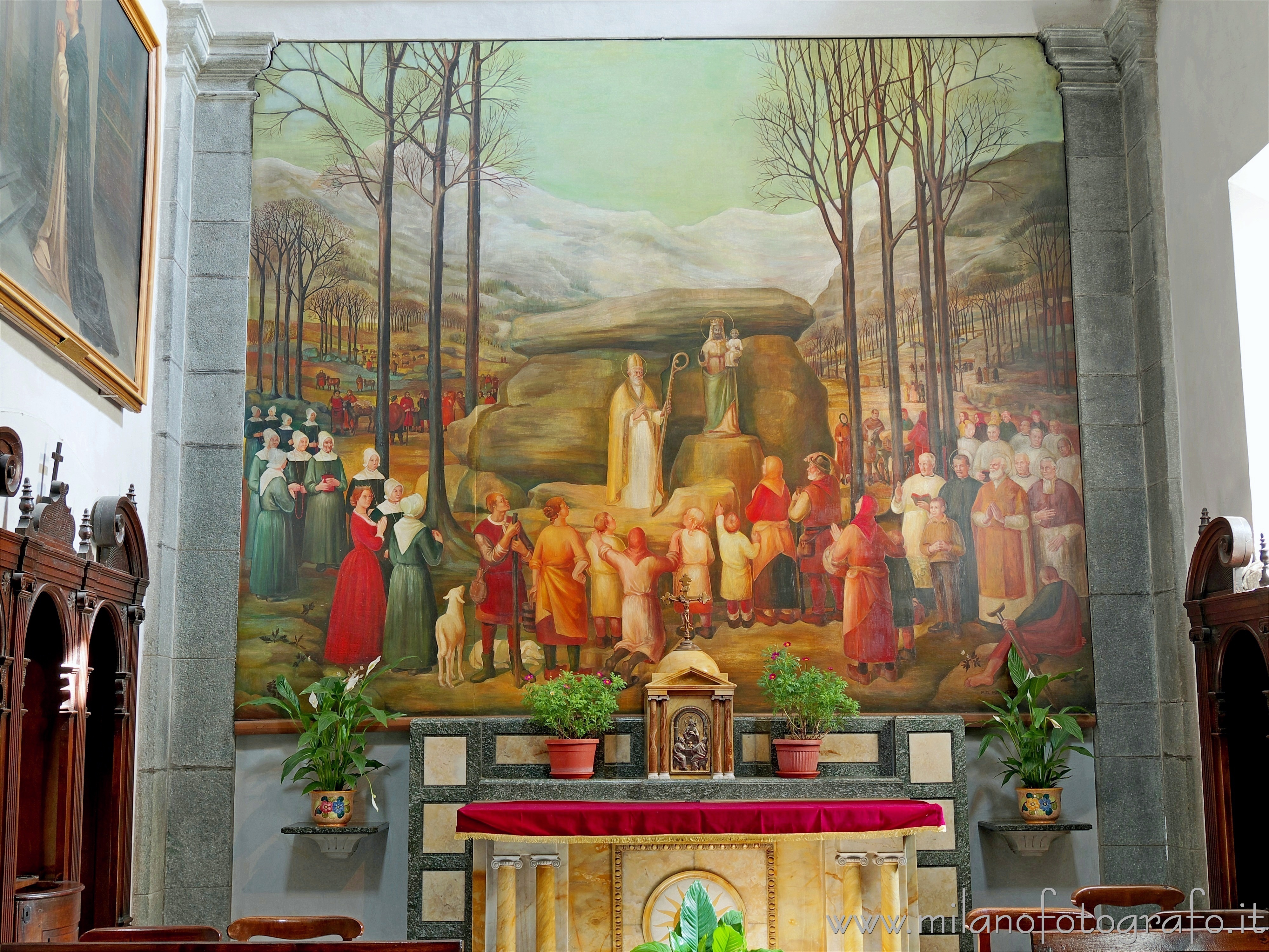 Biella (Italy) - Chapel of Saint Philip in the Old Church of the Sanctuary of Oropa